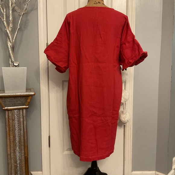 Studio 1886 Puff Sleeve Dress - Picture 7 of 10